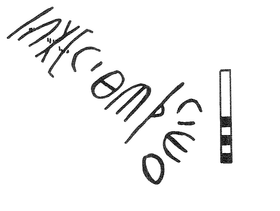 inscription of siglum KRS 2682