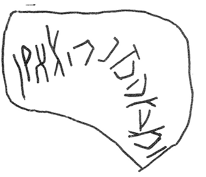 inscription of siglum KRS 2883