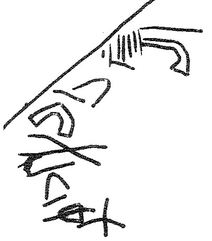 inscription of siglum KRS 2944