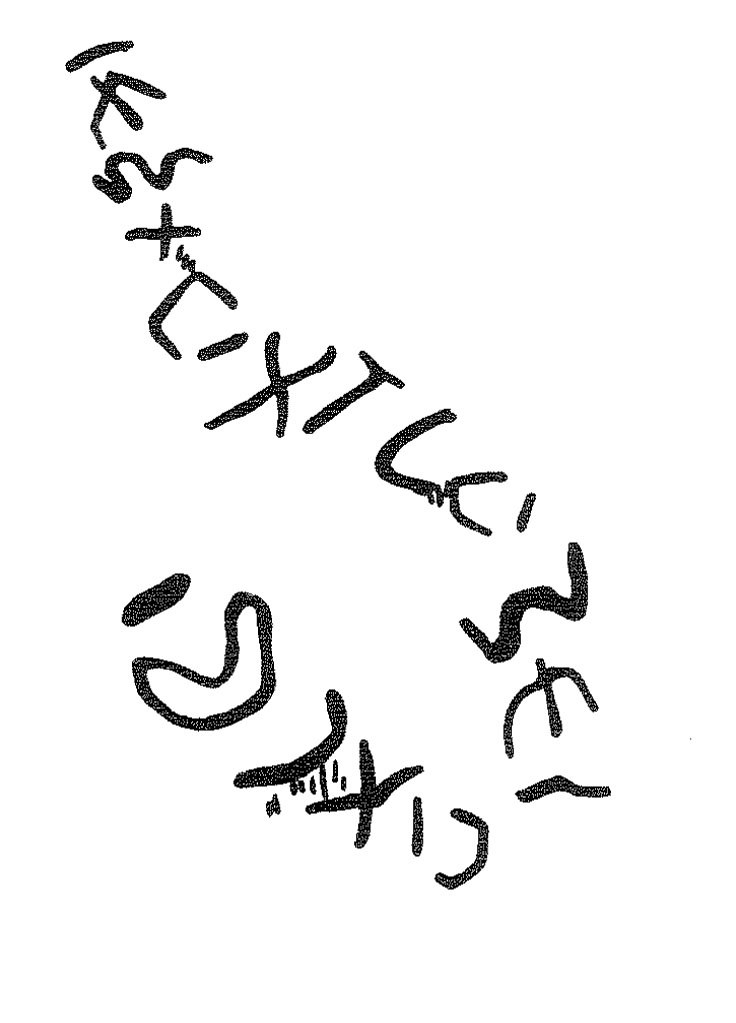 inscription of siglum KRS 3067