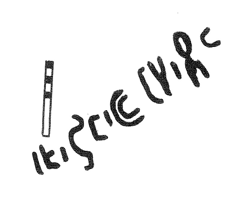 inscription of siglum KRS 3073