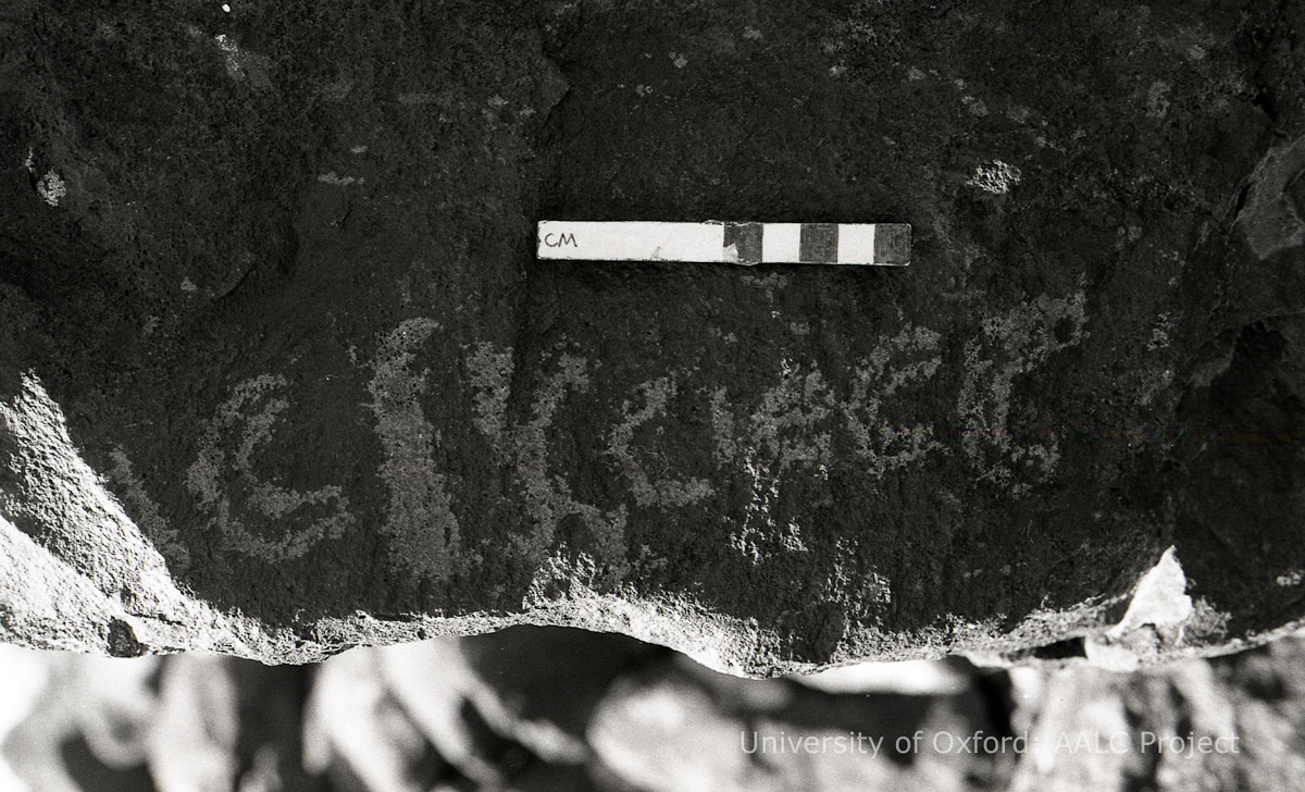 inscription of siglum KRS 3079