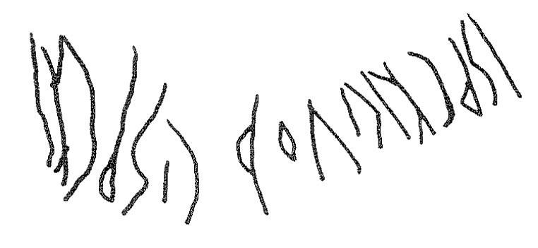 inscription of siglum KRS 310