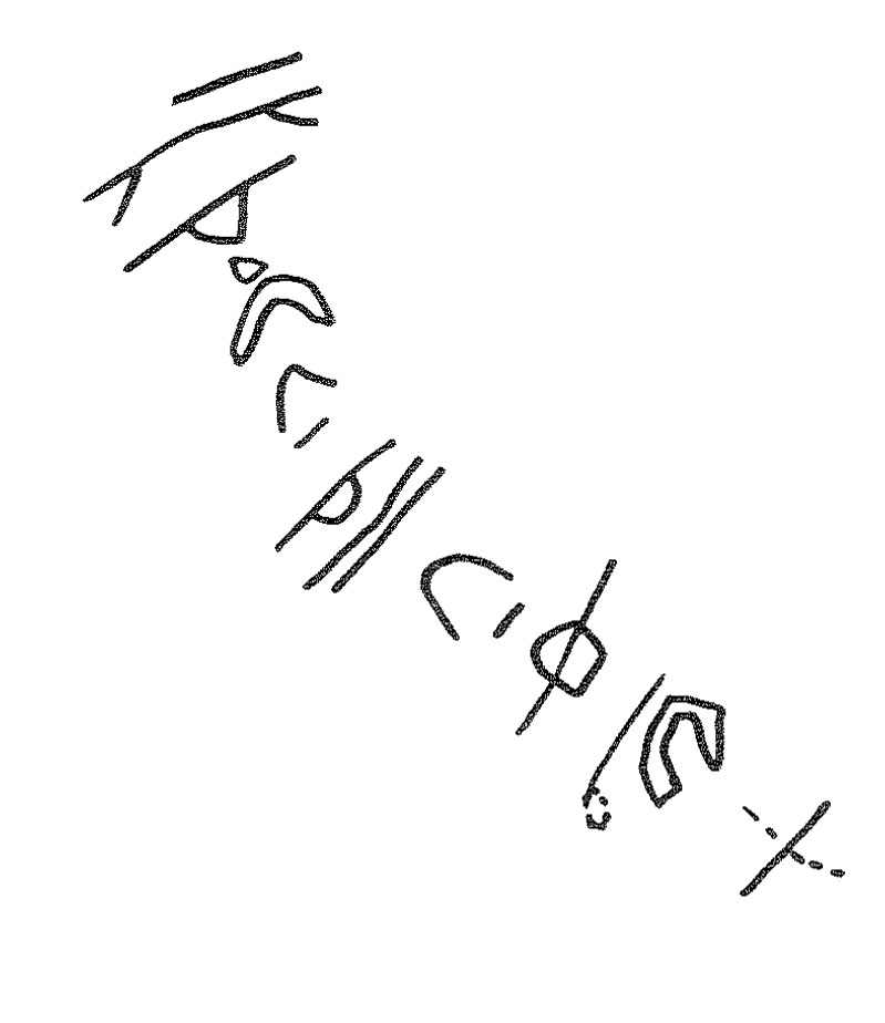 inscription of siglum KRS 3132