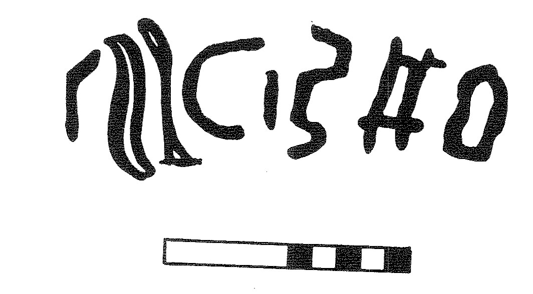 inscription of siglum KRS 3181