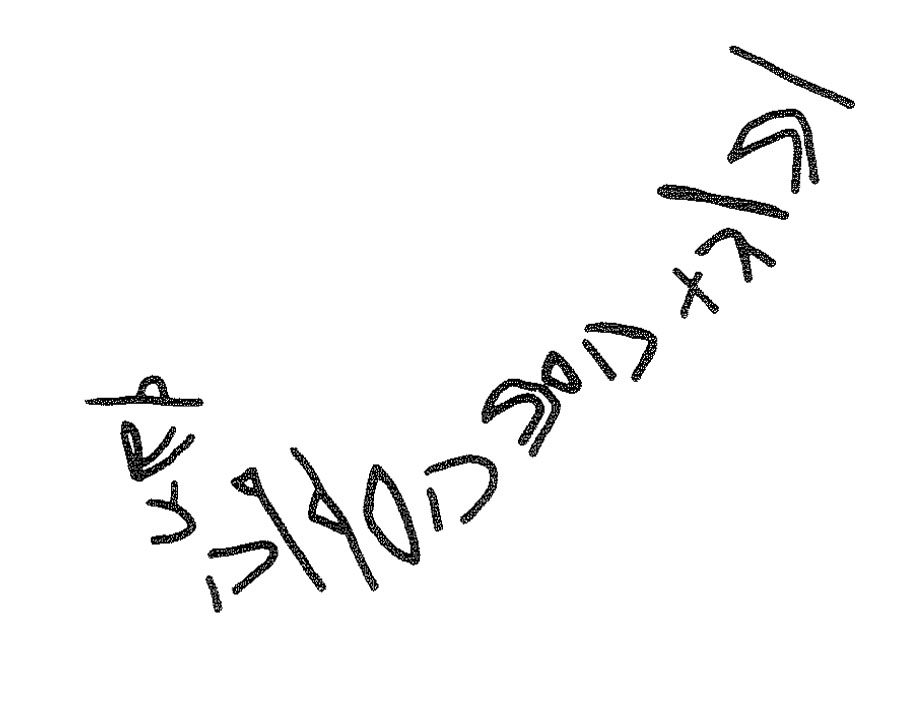 inscription of siglum KRS 3240