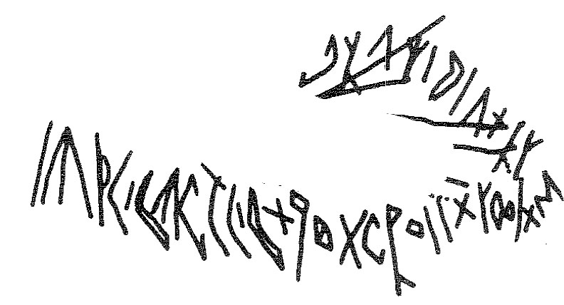 inscription of siglum KRS 3281