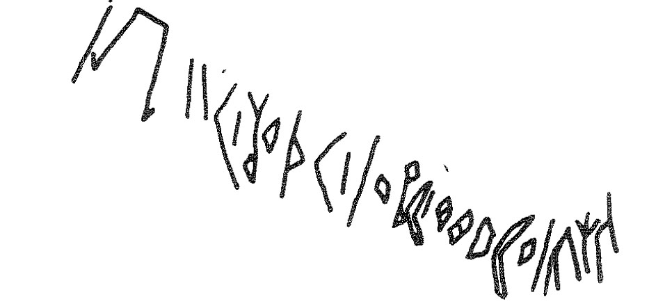 inscription of siglum KRS 3284