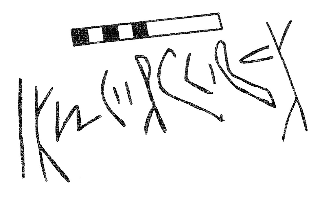 inscription of siglum KRS 346