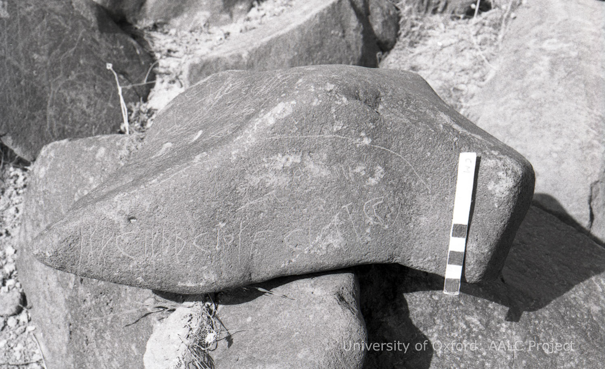 inscription of siglum KRS 483