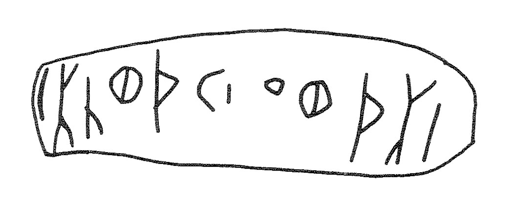 inscription of siglum KRS 490