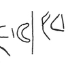 inscription of siglum KRS 502