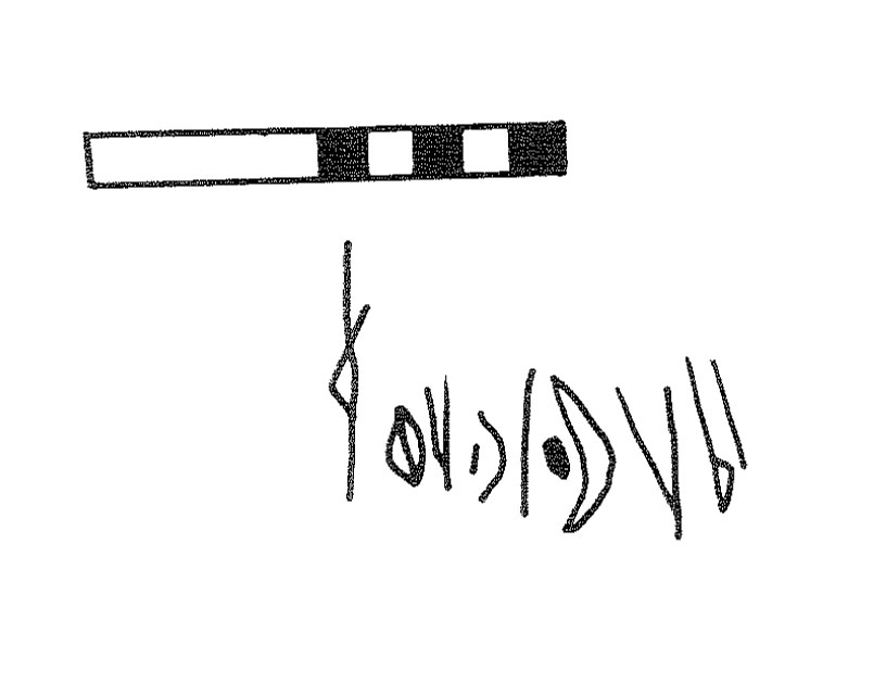 inscription of siglum KRS 534