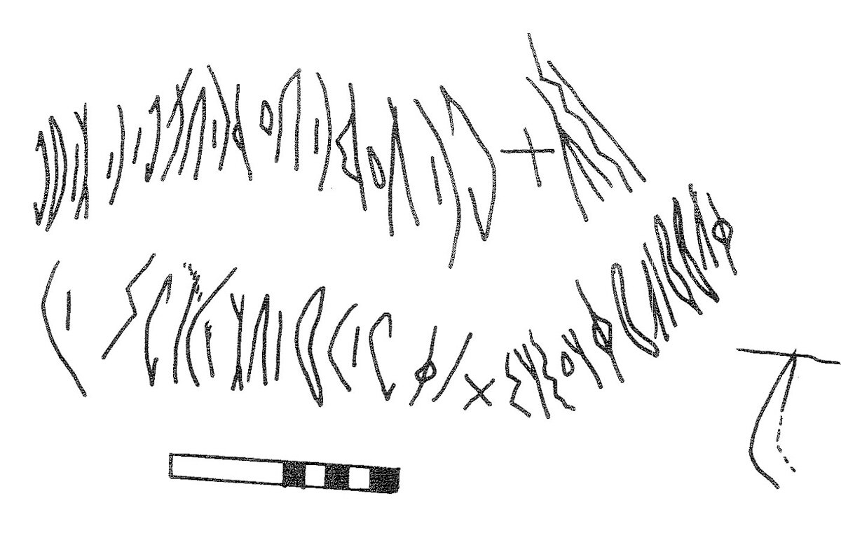 inscription of siglum KRS 537