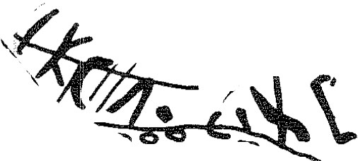 inscription of siglum KRS 641