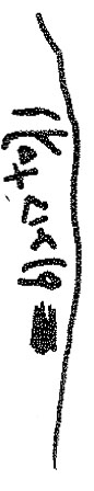 inscription of siglum KRS 649