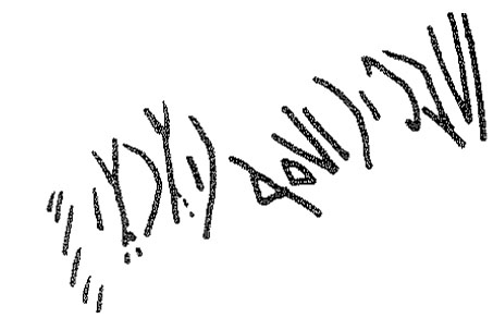 inscription of siglum KRS 702