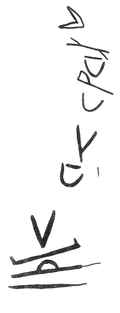 inscription of siglum KRS 741