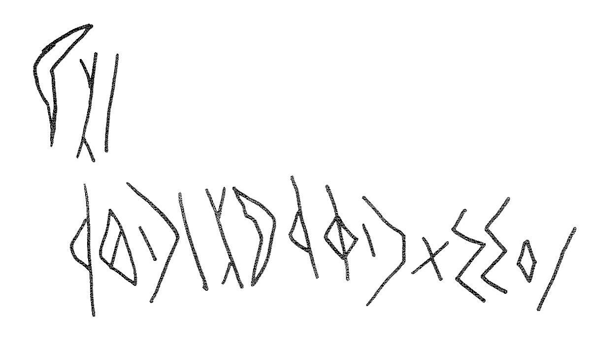 inscription of siglum KRS 828