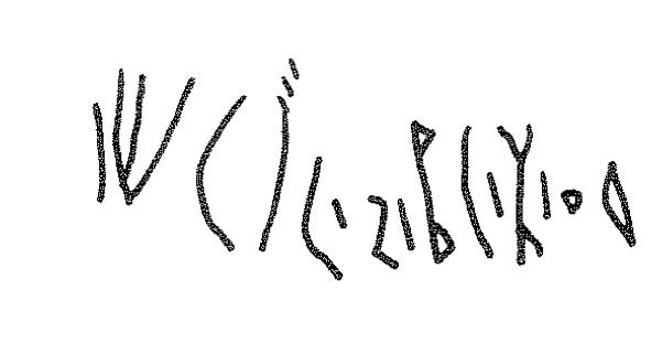 inscription of siglum KRS 846