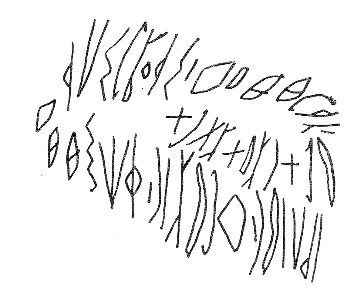 inscription of siglum KRS 896