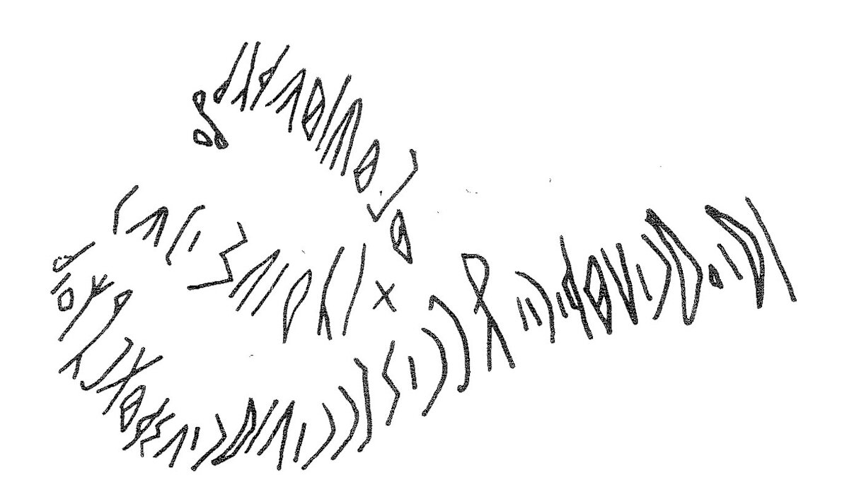 inscription of siglum KRS 922