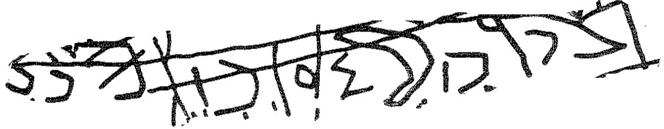 inscription of siglum KRS 948