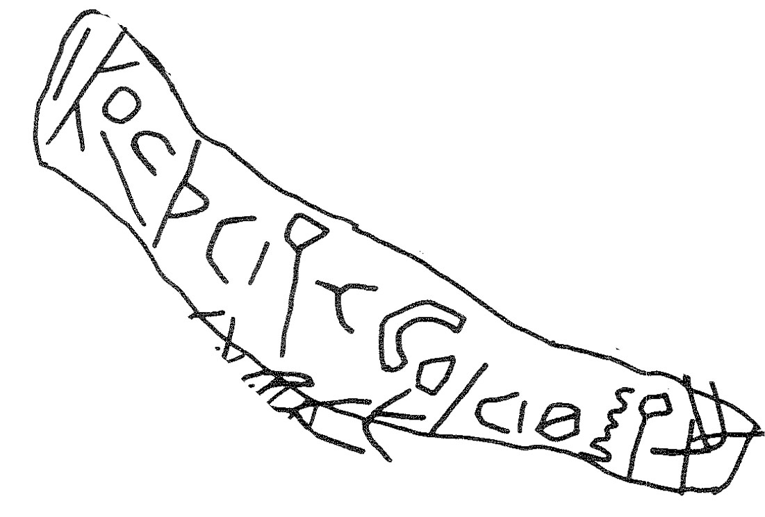 inscription of siglum KRS 960