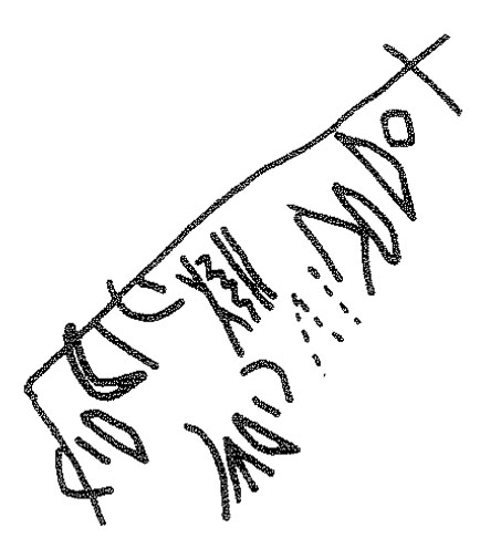 inscription of siglum KRS 963