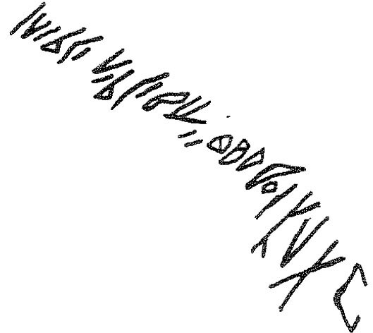 inscription of siglum KRS 984
