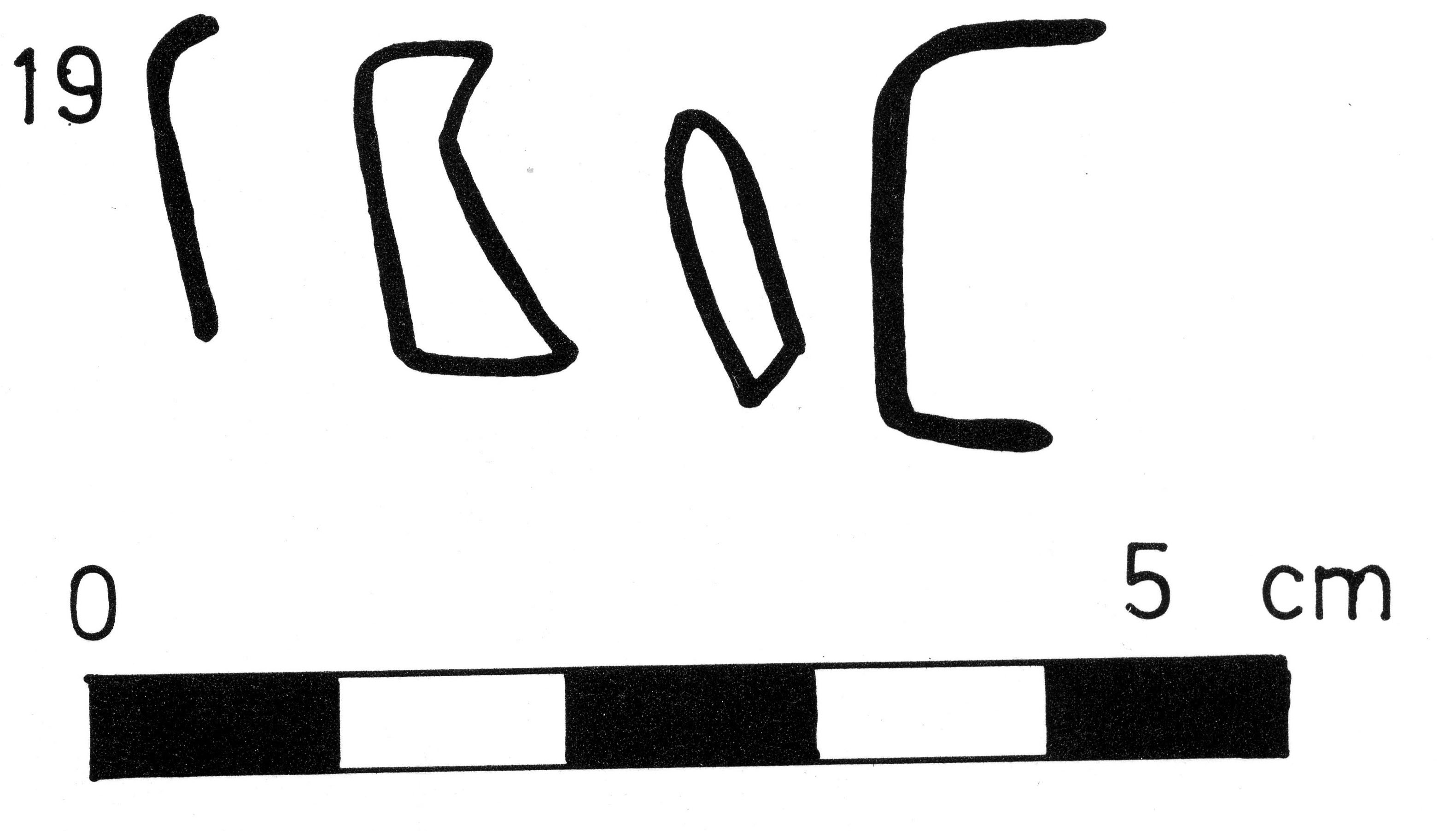 inscription of siglum KWM 19