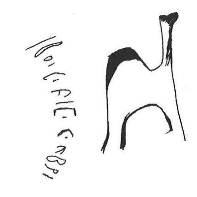 inscription of siglum KhBG 121