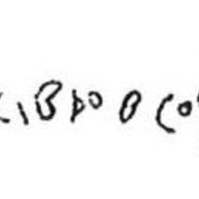 inscription of siglum KhBG 124