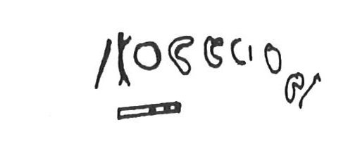 inscription of siglum KhBG 143