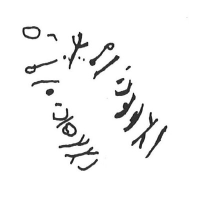 inscription of siglum KhBG 172