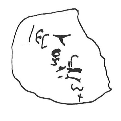 inscription of siglum KhBG 177