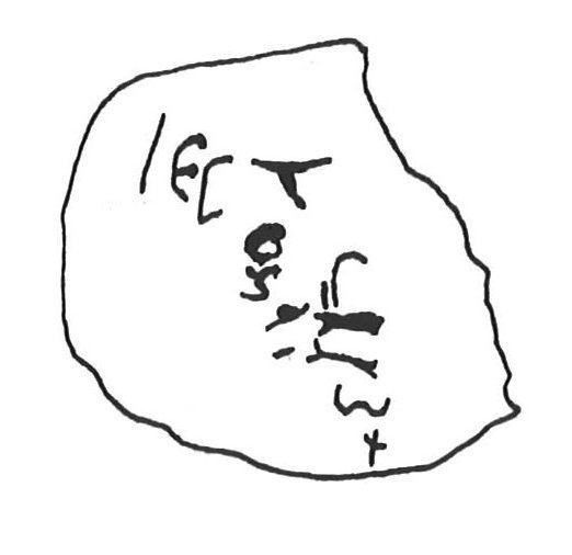 inscription of siglum KhBG 177