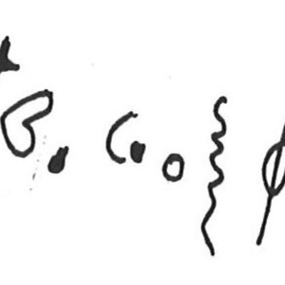 inscription of siglum KhBG 225