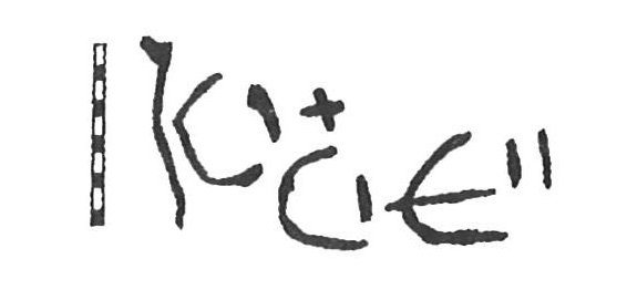 inscription of siglum KhBG 284