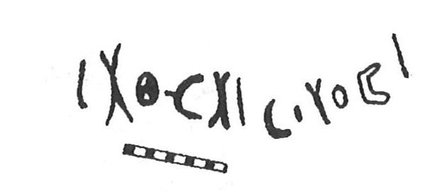 inscription of siglum KhBG 286
