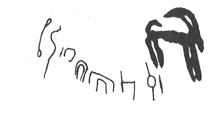 inscription of siglum KhBG 295