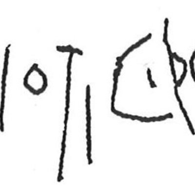 inscription of siglum KhBG 313