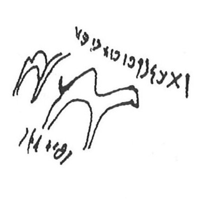 inscription of siglum KhBG 319