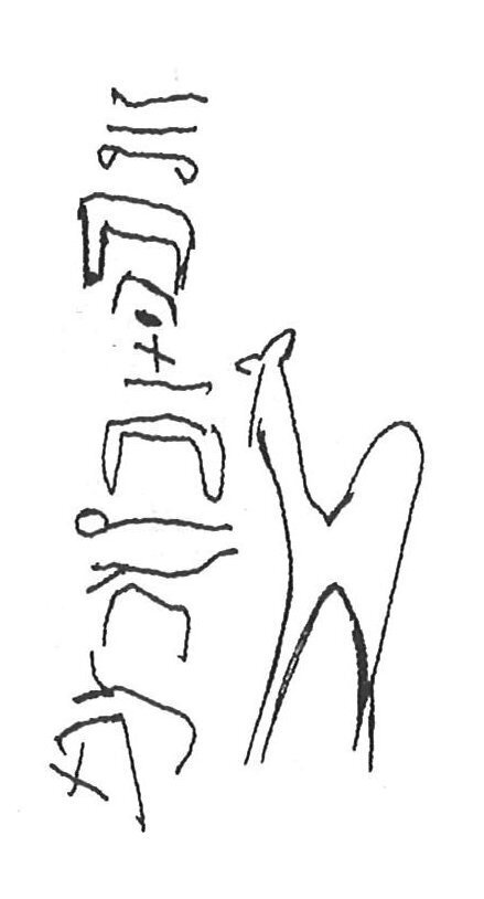 inscription of siglum KhBG 324