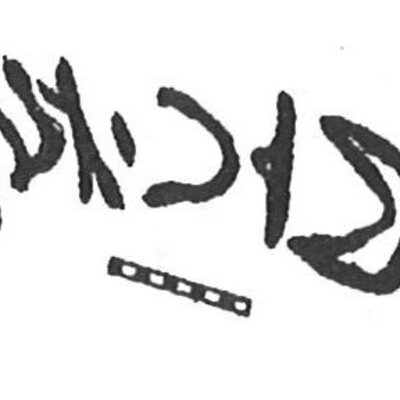 inscription of siglum KhBG 339