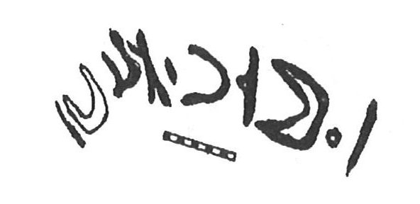 inscription of siglum KhBG 339