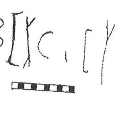 inscription of siglum KhBG 341