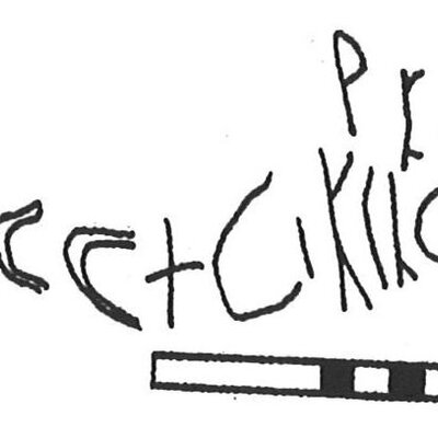 inscription of siglum KhBG 360