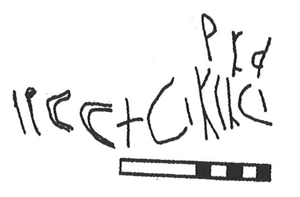 inscription of siglum KhBG 360