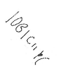 inscription of siglum KhBG 448